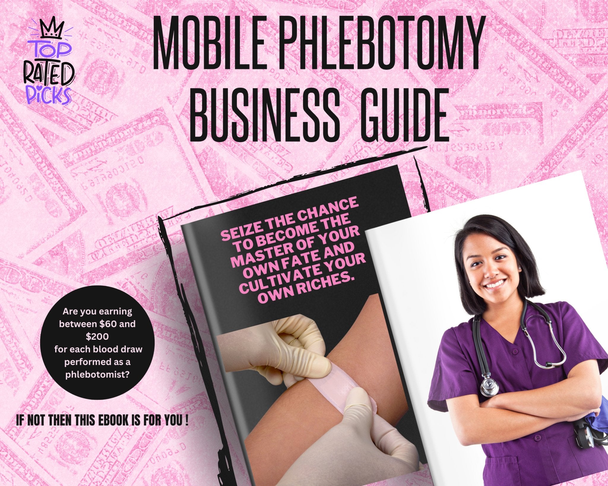Mobile Phlebotomy Ebook -Guide (DIGITAL FILE PLEASE PROVIDE EMAIL) - Ebookcentral81
