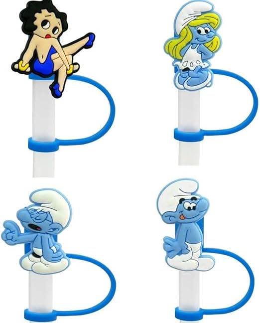Cartoon straw toppers - Certified81 Credit Solutions